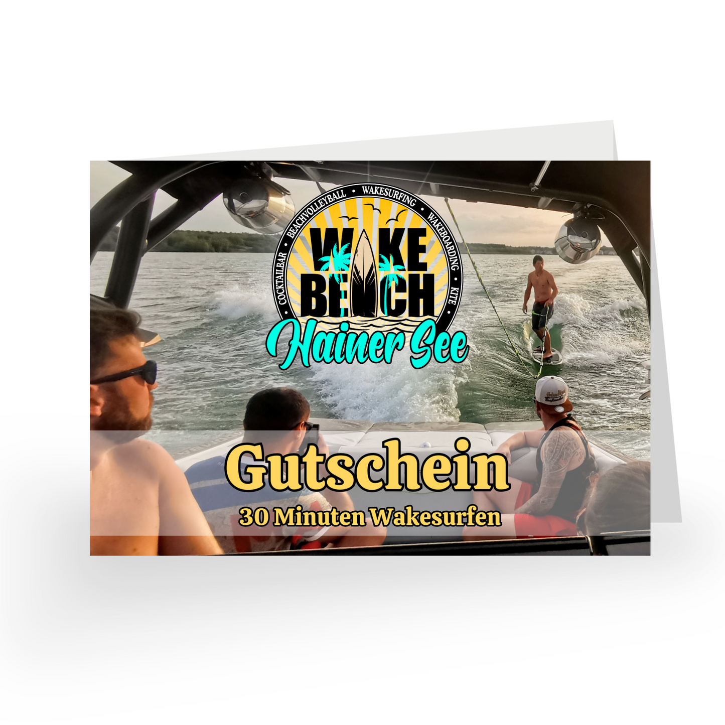 Gutschein - 30 Minuten wakesurfen
