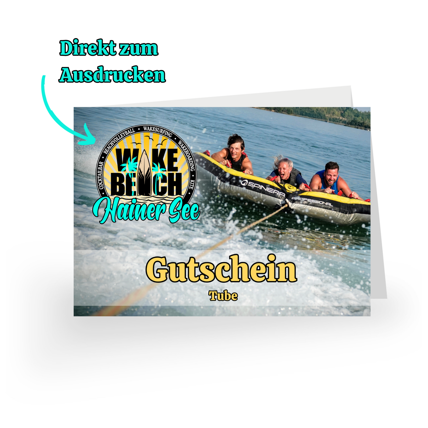 Gutschein - Tube fahren