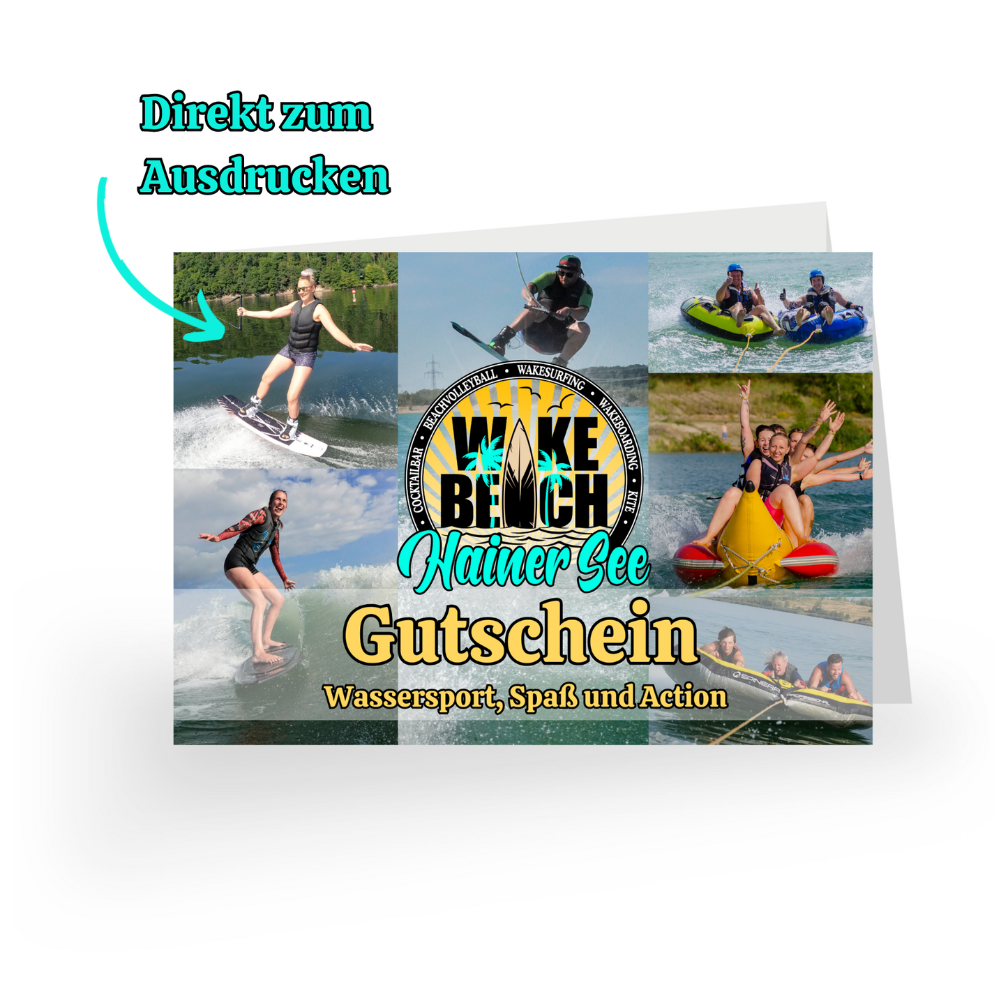 Gutschein - Wassersport, Spaß & Action