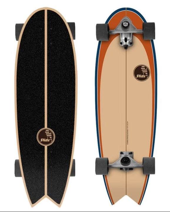 Slide Swallow Kaolin 33" Surfskate